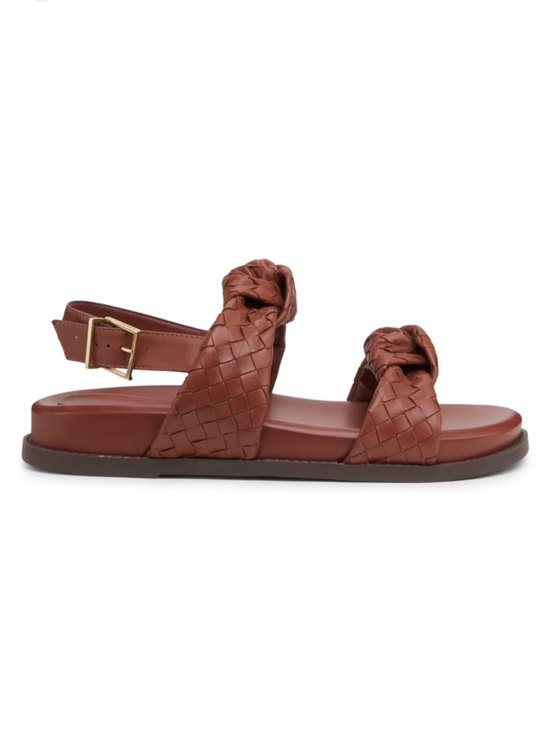 SCHUTZ Shoes - 2. Schutz $180 Kareena Knot Leather Sandals